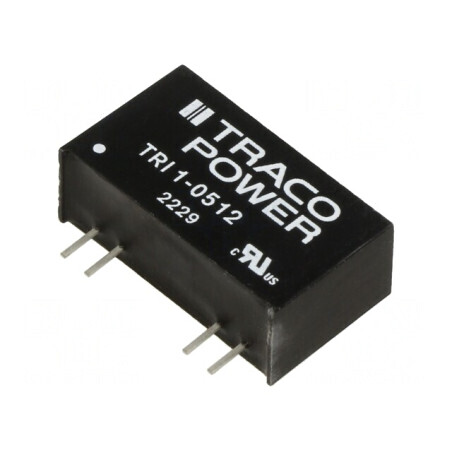 Convertor DC/DC 1W 5V la 12V 84mA SIP8 | Electronic-mag.ro | Componente Electronice