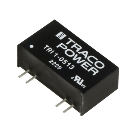 Convertor DC/DC 1W 5V la 15V 68mA SIP8 | Electronic-mag.ro | Componente Electronice