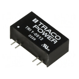 Convertor DC/DC 1W 5V la 15V 68mA SIP8 | Electronic-mag.ro | Componente Electronice