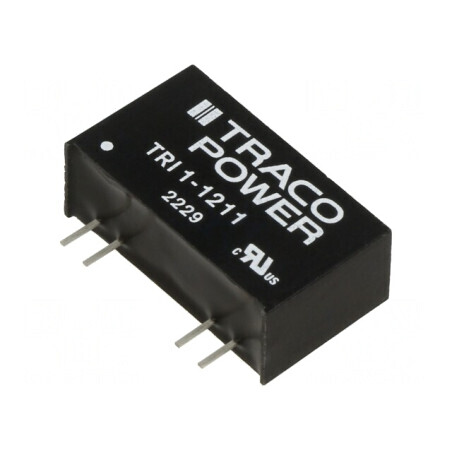 Convertor DC/DC 1W 10.8-13.2V la 5V 200mA TRI 1-1211 | Electronic-mag.ro | Componente Electronice