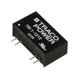 Convertor DC/DC 1W 12V 84mA | Electronic-mag.ro | Componente Electronice