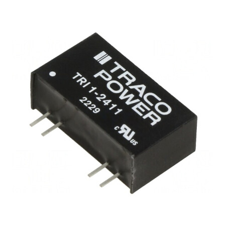 Convertor DC/DC 1W 21.6-26.4V In 5V Out 200mA TRI 1-2411 | Electronic-mag.ro | Componente Electronice