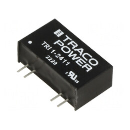 Convertor DC/DC 1W 21.6-26.4V In 5V Out 200mA TRI 1-2411 | Electronic-mag.ro | Componente Electronice