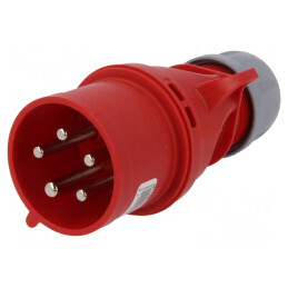 Mufă Alimentare AC Trifazată 32A 400VAC IP44 | Electronic-mag.ro | Componente Electronice