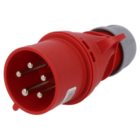 Mufă Alimentare AC Trifazată 32A 400VAC IP44 | Electronic-mag.ro | Componente Electronice