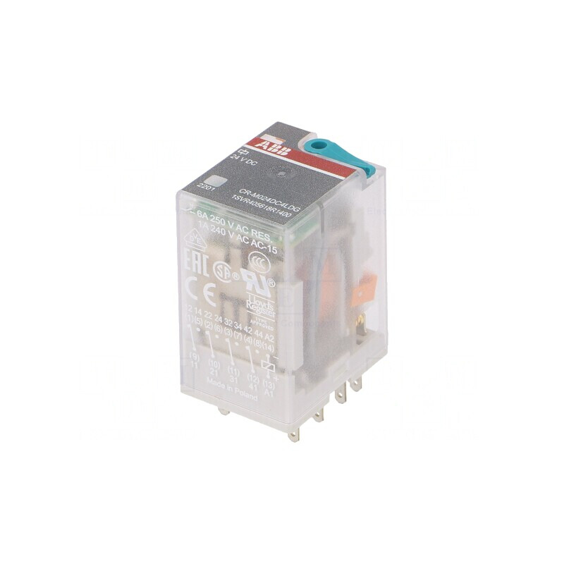 Releu Electromagnetic 4PDT 24VDC 6A | Electronic-mag.ro | Componente Electronice Releu Electromagnetic 4PDT 24VDC 6A | Electronic-mag.ro | Componente Electronice