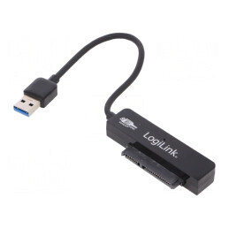 Adaptor USB pentru SATA | SATA mufă,USB A mufă | 200mm | 5Gbps | AU0012A