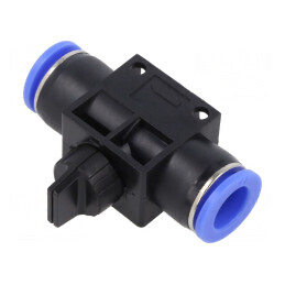 Ventil de închidere alamă nichelată 0-10bar 12mm | Electronic-mag.ro | Componente Electronice
