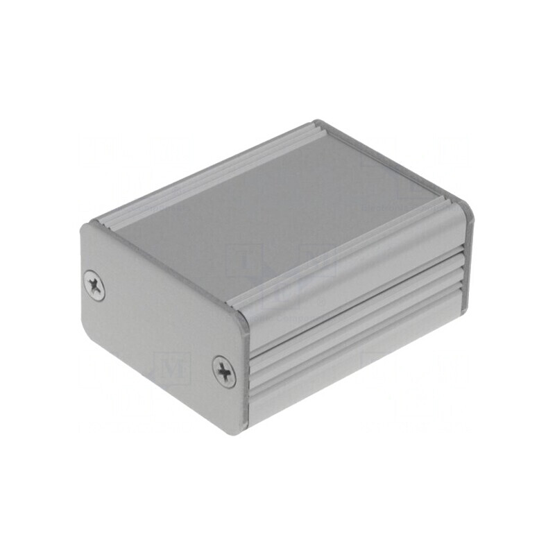 Carcasă aluminiu gri 41x50x24 mm AKG | Electronic-mag.ro | Componente Electronice