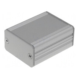 Carcasă aluminiu gri 41x50x24 mm AKG | Electronic-mag.ro | Componente Electronice