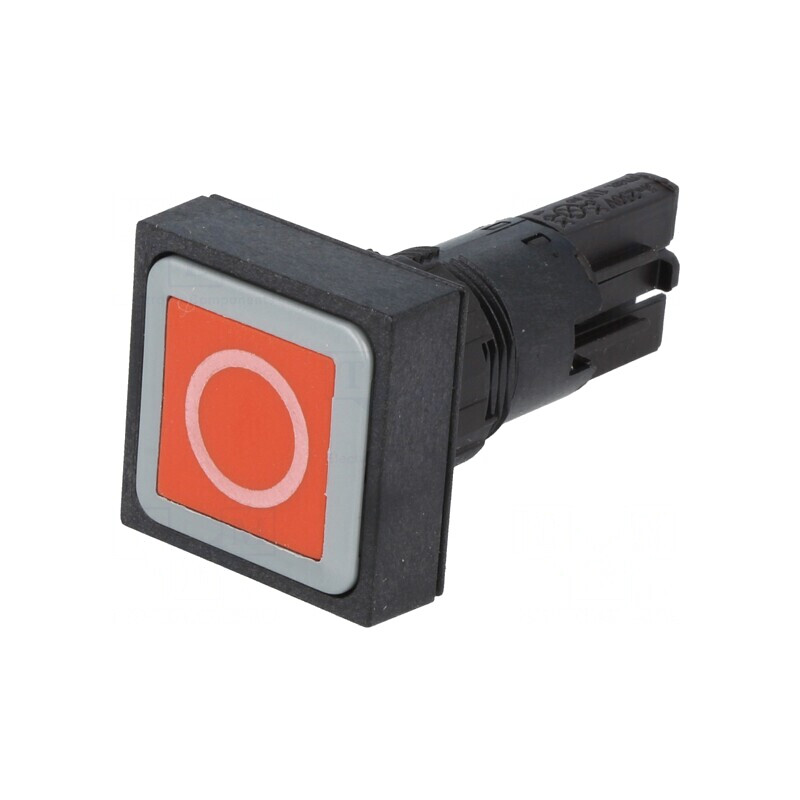 Comutator Apăsare 16mm Roșu | Electronic-mag.ro | Componente Electronice