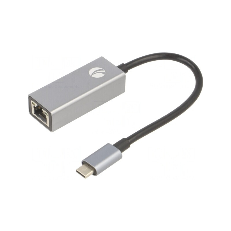 Adaptor USB-C la RJ45, 0.2m, Negru | Electronic-mag.ro | Componente Electronice Adaptor USB-C la RJ45, 0.2m, Negru | Electronic-mag.ro | Componente Electronice