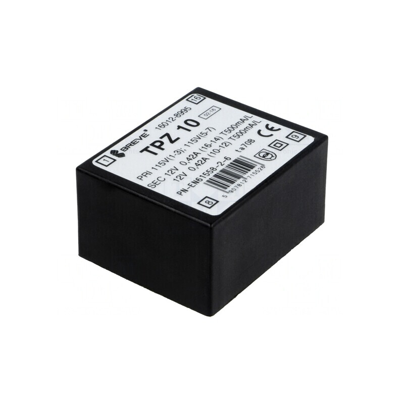 Transformator Alimentare 10VA 115/230V 12V PCB | Electronic-mag.ro | Componente Electronice