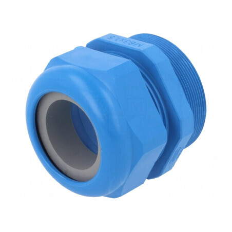 Garnitură de etanșare albastră cu filet alungit M63 1,5 IP68 | Electronic-mag.ro | Componente Electronice