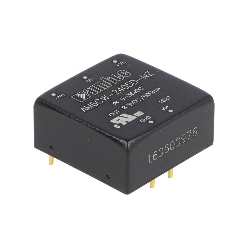 Convertor DC/DC 6W 9-36V la 5V și -5V | Electronic-mag.ro | Componente Electronice
