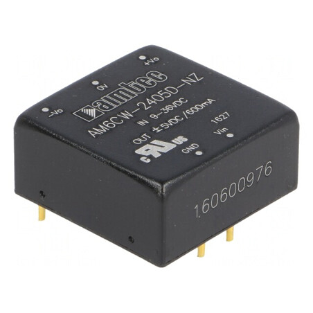 Convertor DC/DC 6W 9-36V la 5V și -5V | Electronic-mag.ro | Componente Electronice