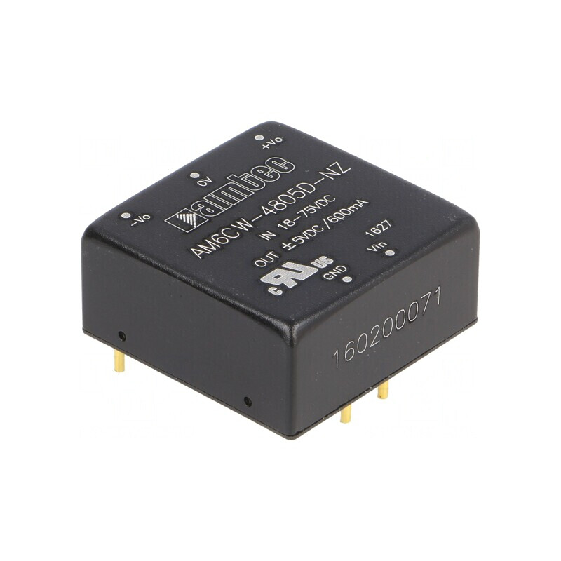 Convertor DC/DC 6W 18-75V la 5V/-5V | Electronic-mag.ro | Componente Electronice Convertor DC/DC 6W 18-75V la 5V/-5V | Electronic-mag.ro | Componente Electronice