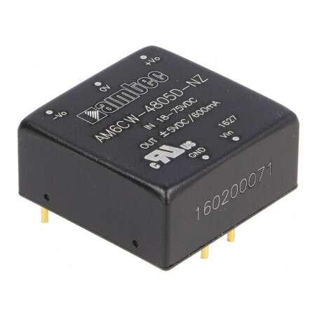 Convertor DC/DC 6W 18-75V la 5V/-5V | Electronic-mag.ro | Componente Electronice