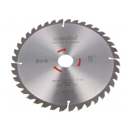 Disc ferăstrău circular 216mm 40 dinți | Electronic-mag.ro | Componente Electronice