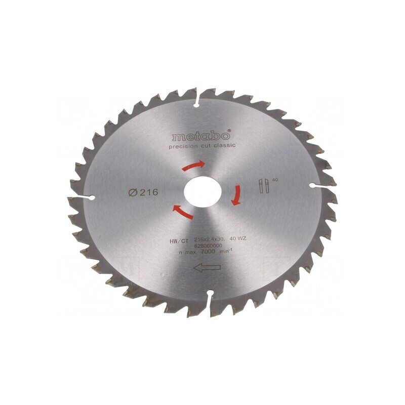 Disc ferăstrău circular 216mm 40 dinți | Electronic-mag.ro | Componente Electronice Disc ferăstrău circular 216mm 40 dinți | Electronic-mag.ro | Componente Electronice