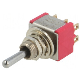 Comutator Basculant DP3T ON-OFF-ON 2A/250V | Electronic-mag.ro | Componente Electronice