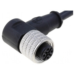 Cablu de Conectare M12 5m 250VAC 4A IP67 | Electronic-mag.ro | Componente Electronice