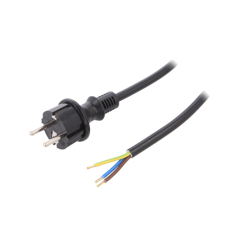 Cablu SCHUKO PVC 5m Negru | Electronic-mag.ro | Componente Electronice Cablu SCHUKO PVC 5m Negru | Electronic-mag.ro | Componente Electronice
