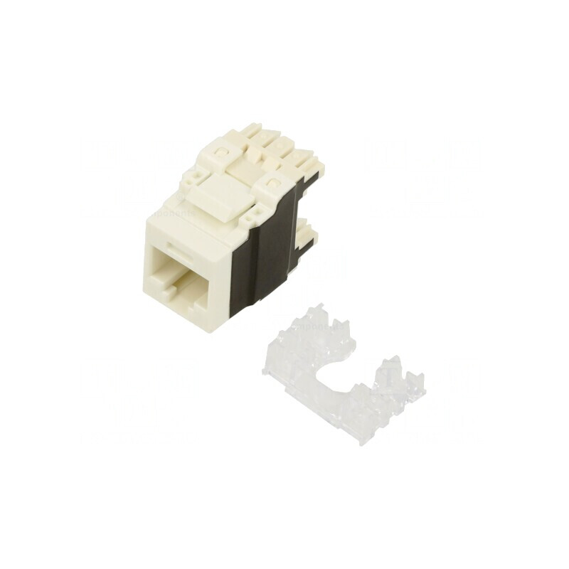 Soclu RJ45 Cat 6a Alb IDC | Electronic-mag.ro | Componente Electronice Soclu RJ45 Cat 6a Alb IDC | Electronic-mag.ro | Componente Electronice