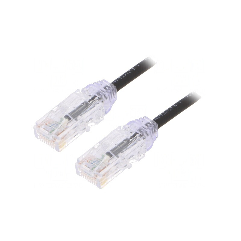 Patch Cord Cat6 Negru 3m 28AWG U/UTP LSZH | Electronic-mag.ro | Componente Electronice Patch Cord Cat6 Negru 3m 28AWG U/UTP LSZH | Electronic-mag.ro | Componente Electronice