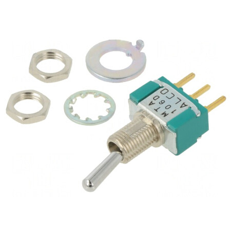 Comutator Basculant SPDT 2 Poz ON-ON 3A/250VAC | Electronic-mag.ro | Componente Electronice