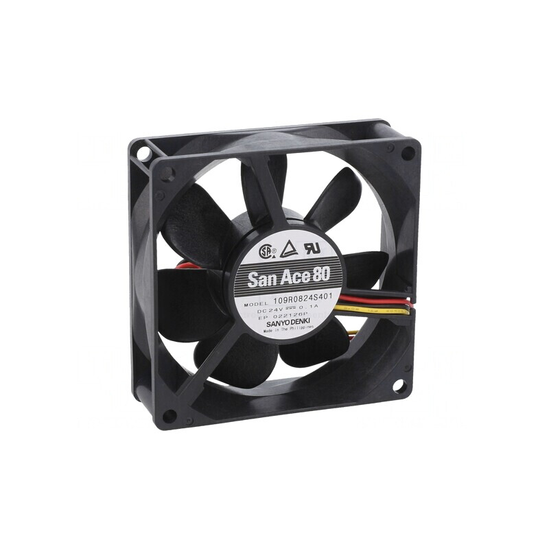 Ventilator axial 24V DC 80mm 72m3/h 34dBA | Electronic-mag.ro | Componente Electronice Ventilator axial 24V DC 80mm 72m3/h 34dBA | Electronic-mag.ro | Componente Electronice