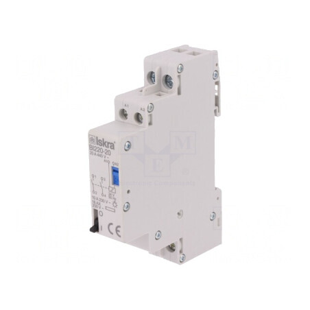 Releu Bistabil de Impulsuri NO 20A IP20 | Electronic-mag.ro | Componente Electronice