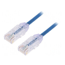 Patch Cord UTP Cat6 Albastru 3m 28AWG LSZH | Electronic-mag.ro | Componente Electronice