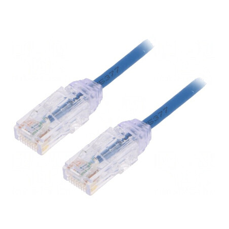 Patch Cord UTP Cat6 Albastru 3m 28AWG LSZH | Electronic-mag.ro | Componente Electronice