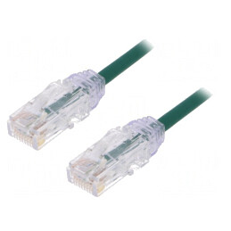 Patch Cord UTP Cat6 Verde 3m 28AWG LSZH | Electronic-mag.ro | Componente Electronice