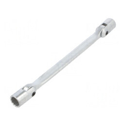 Cheie Tubulară cu Articulație 12mm și 13mm Oțel Crom-Vanadium | Electronic-mag.ro | Componente Electronice
