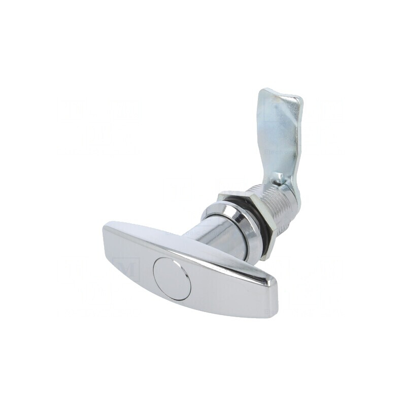 Închizătoare fără cilindru aluminiu zinc 30mm crom | Electronic-mag.ro | Componente Electronice