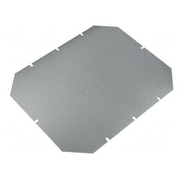 Placă de montare oțel zincat 265x215x1,5mm