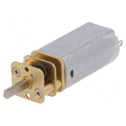 Motor: DC | cu transmisie | 6VDC | 950mA | Ax: crestătură D | 35: 1 | FIT0565