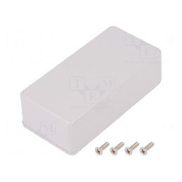 Carcasă Universală Aluminiu IP54 50x100x31mm | Electronic-mag.ro | Componente Electronice