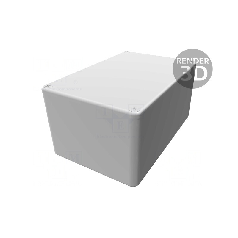 Carcasă universală aluminiu IP65 80x120x59mm | Electronic-mag.ro | Componente Electronice