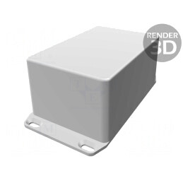 Carcasă Universală 80x121x59 mm cu Lame de Fixare | Electronic-mag.ro | Componente Electronice