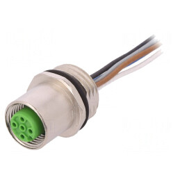 Soclu M12 5 PIN mamă 0,5m IP67 DeviceNet CANopen | Electronic-mag.ro | Componente Electronice