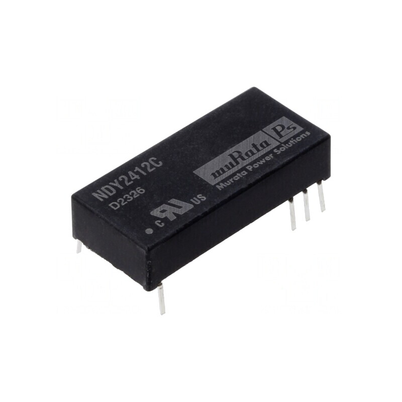 Convertor DC/DC 3W 18-36V la 12V 154mA DIP NDY2412C | Electronic-mag.ro | Componente Electronice