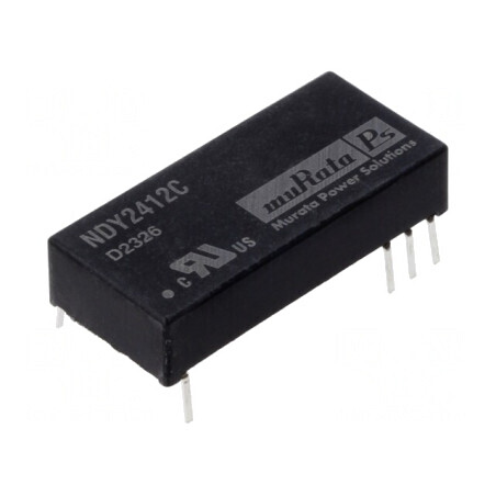 Convertor DC/DC 3W 18-36V la 12V 154mA DIP NDY2412C | Electronic-mag.ro | Componente Electronice