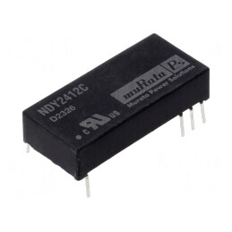 Convertor DC/DC 3W 18-36V la 12V 154mA DIP NDY2412C | Electronic-mag.ro | Componente Electronice