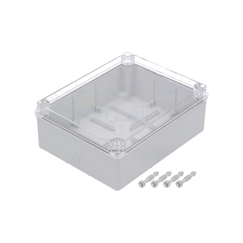 Carcasă Universală Gri IP65 190x240x90mm | Electronic-mag.ro | Componente Electronice