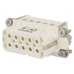 Conector HDC Inserturi Contact Mamă 10P 10PE | Electronic-mag.ro | Componente Electronice
