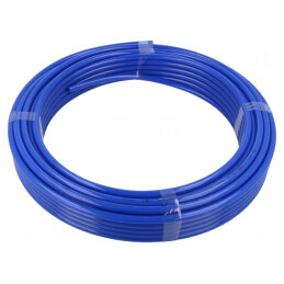 Cablu pneumatic | max.6bar | L: 25m | polietilenă | Economy | albastră | 259.02SB-25