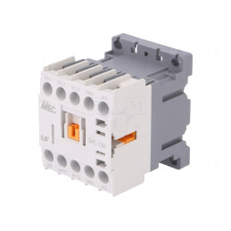 Contactor 3P 12A NO 24VAC cu 3 Contacte Auxiliare NO